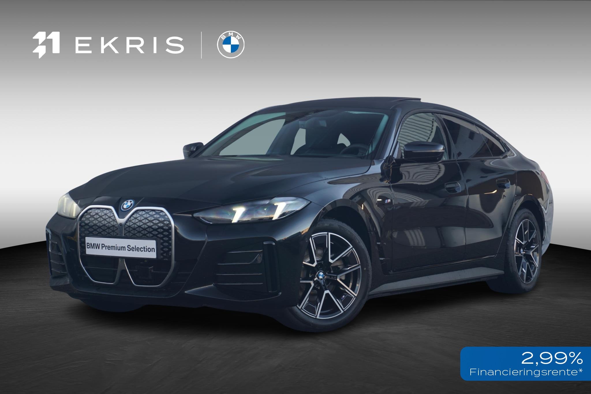 BMW i4 Gran Coupé eDrive40 M Sportpakket 18'' / Head-Up Dis, Auto's, 510 min, Zwart, Met garantie (alle), 2020 kg