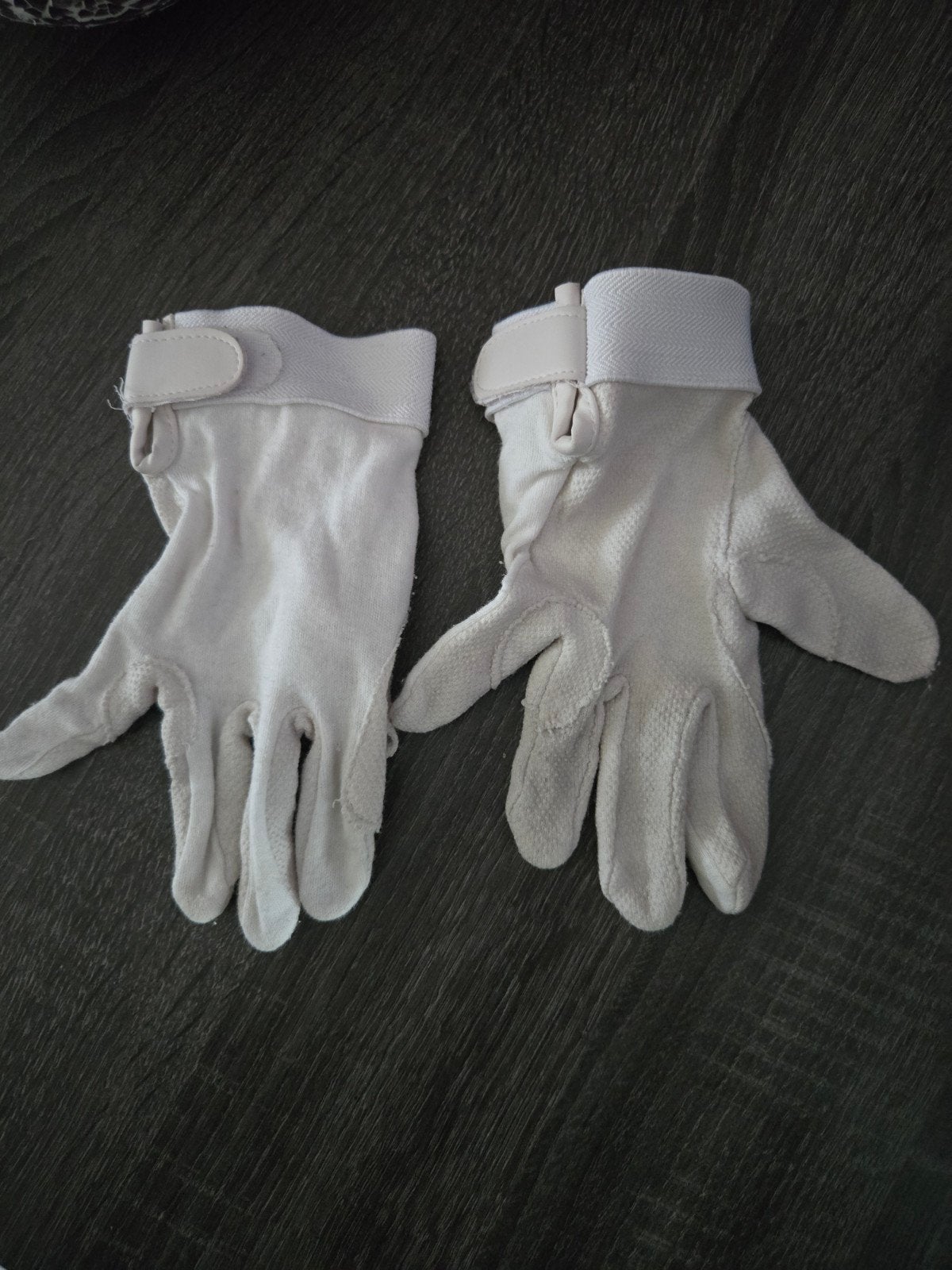 witte wedstrijdhandschoenen maat L, Dieren en Toebehoren, Ophalen, Gebruikt, Dressuur