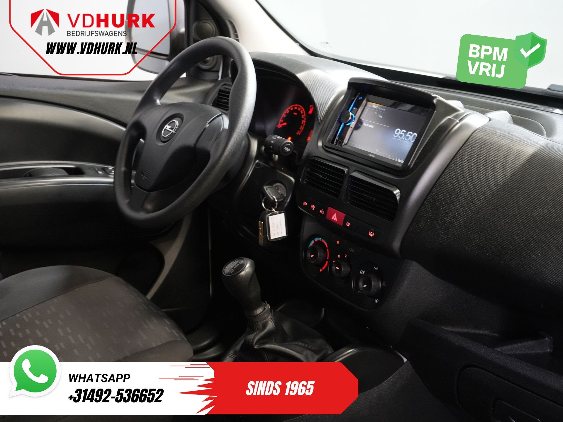 Opel Combo 1.3 CDTi L2 MARGE Navi/ Airco/ Cruise/ PDC/ Trekh, Gebruikt, Euro 6, 4 cilinders, Wit