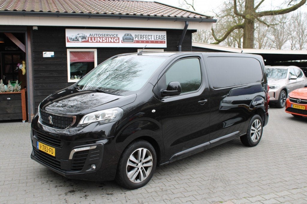 Peugeot EXPERT 231S 2.0 BLUEHDI 122 PK Premium Pack  Navi -, Auto's, 4 cilinders, Zwart, Origineel Nederlands, 19 km/l