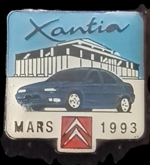 Citroën Xantia Mars 1993 pin, Verzenden, Nieuw, Transport, Speldje of Pin