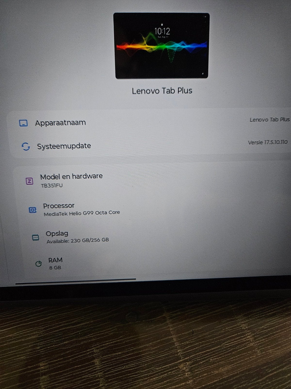 Lenovo tab plus, Ophalen of Verzenden, Zo goed als nieuw, 2 tot 3 Ghz