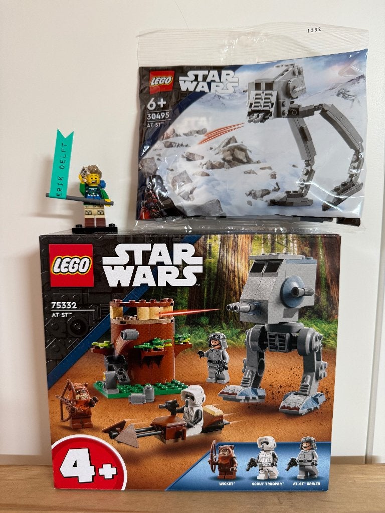LEGO 75332 STAR WARS | AT-ST | leeftijd 4+ | + 30495, Ophalen, Star Wars, Lego, Nieuw