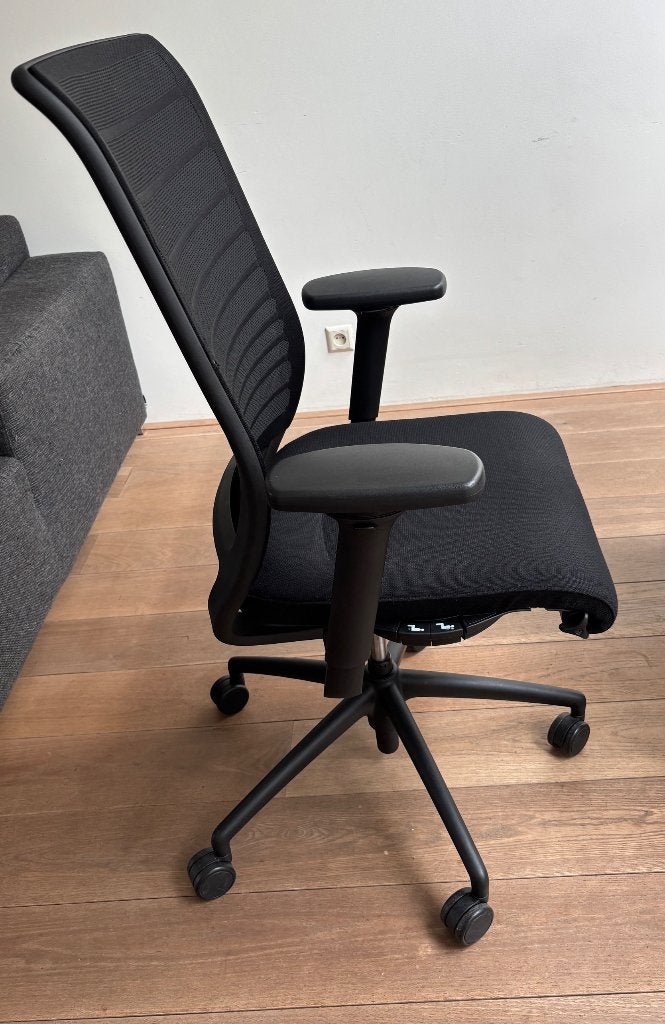 Bureaustoel Interstuhl Hero 172H, Ophalen, Gebruikt, Bureaufiets, Zwart
