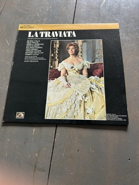 M4-LP La traviata, Ophalen of Verzenden, Gebruikt, LP