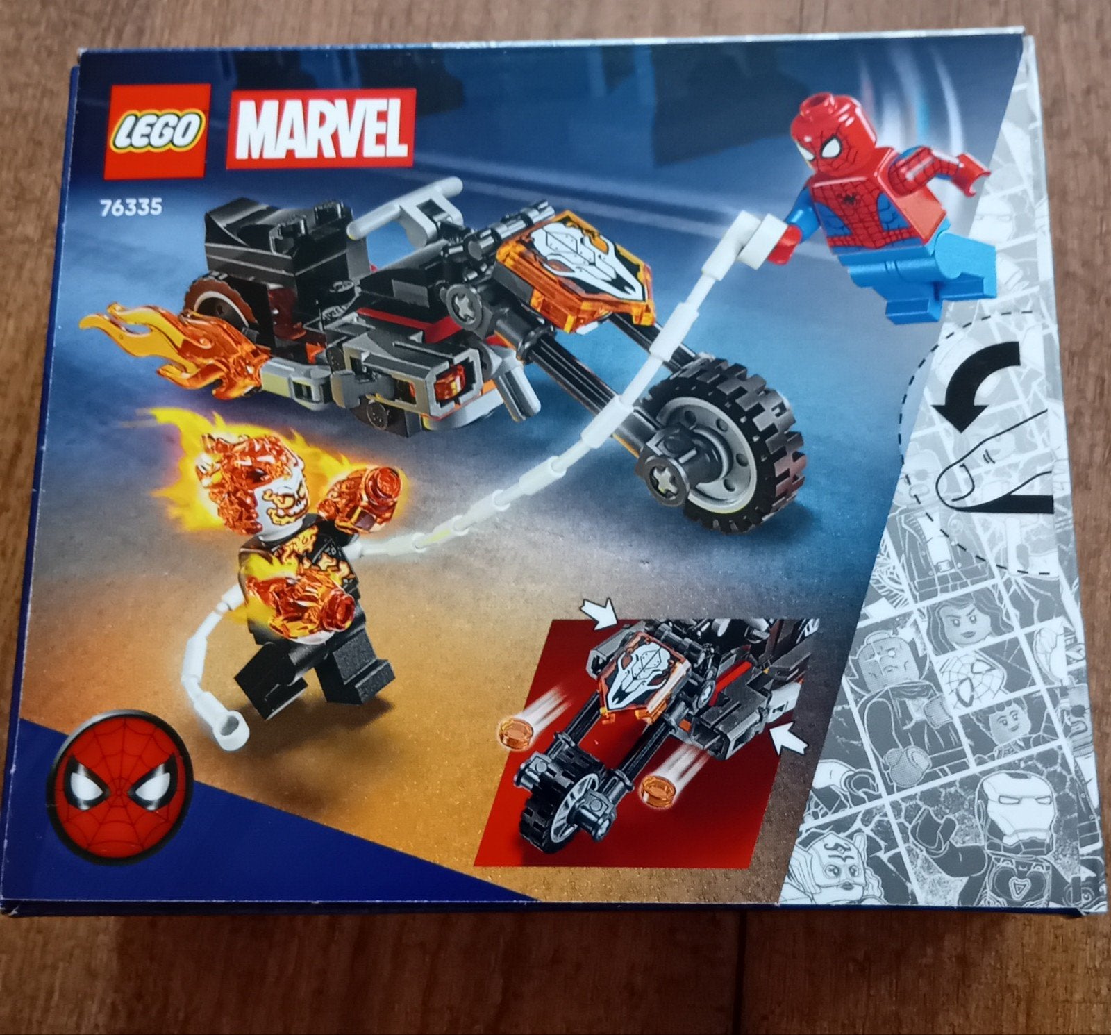 ONGEOPEND! LEGO MARVEL 76335, Compleet, Marvel, Lego, Nieuw