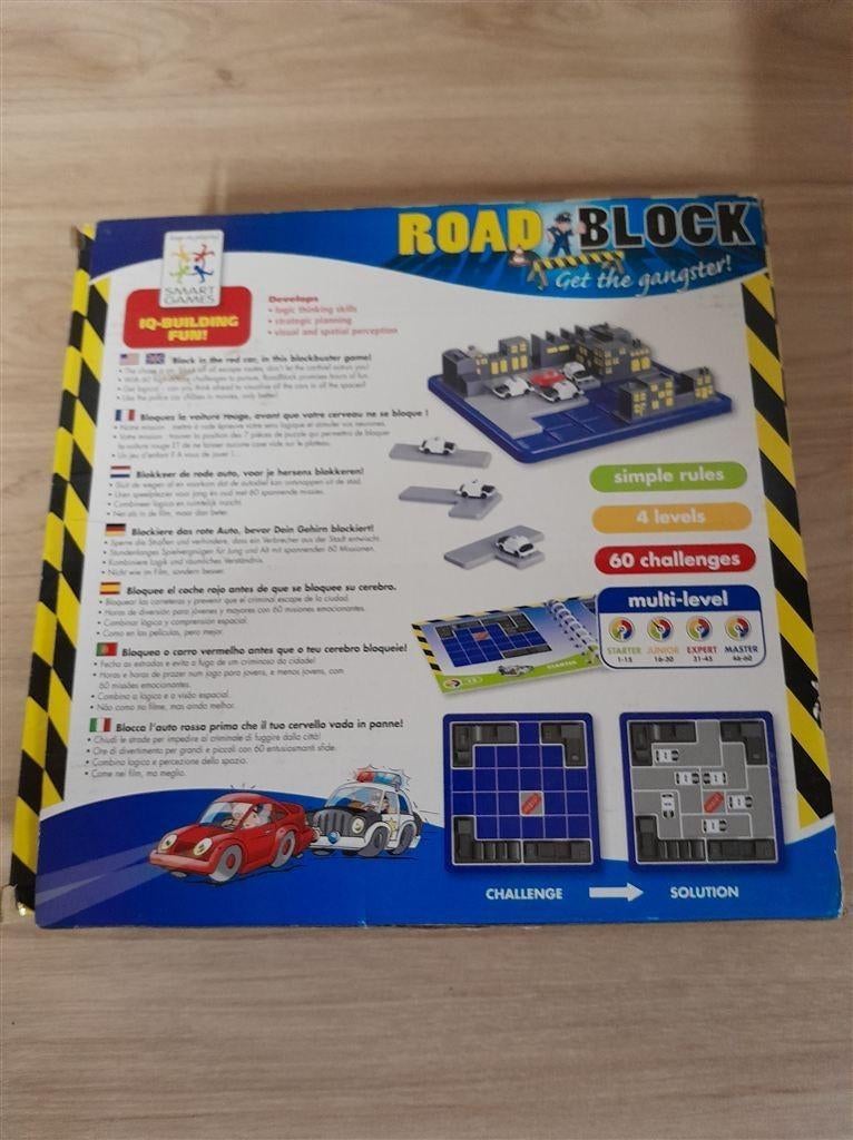 Road block - Smart games - s1637, Verzenden, Zo goed als nieuw