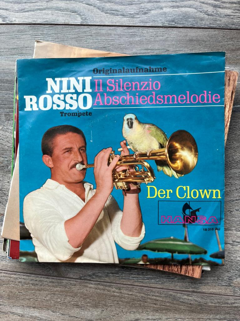 Nini Rosso - Il silenzio - der clown, Cd's en Dvd's, Vinyl Singles, Ophalen of Verzenden, Zo goed als nieuw
