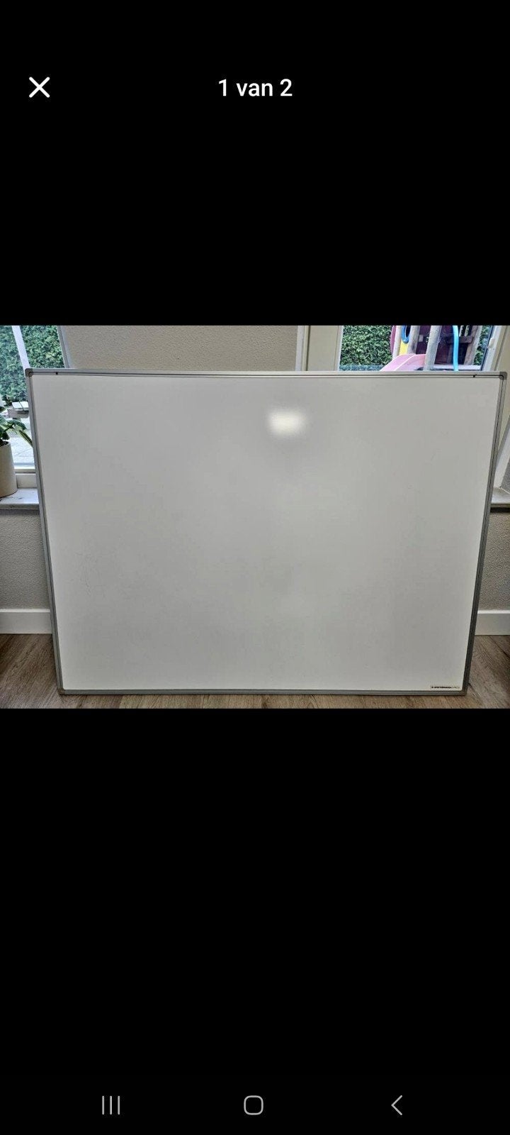 Grote schijfbord, Diversen, Schoolborden, Ophalen of Verzenden, Krijtbord