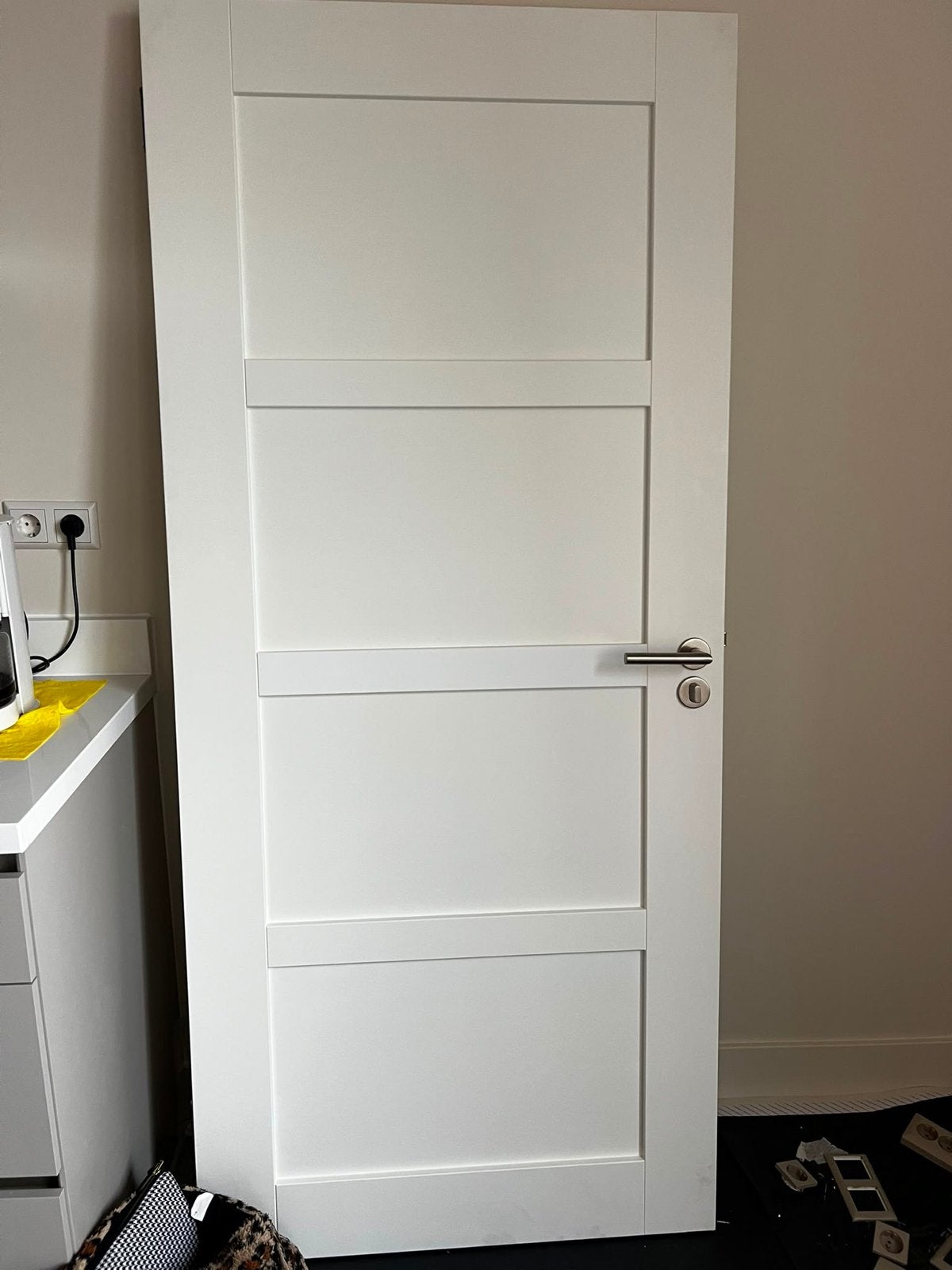 binnendeur 88x198 cm met deurbeslag - Zo goed als nieuw, Doe-het-zelf en Verbouw, Deuren en Horren, Ophalen, 80 tot 100 cm, Binnendeur