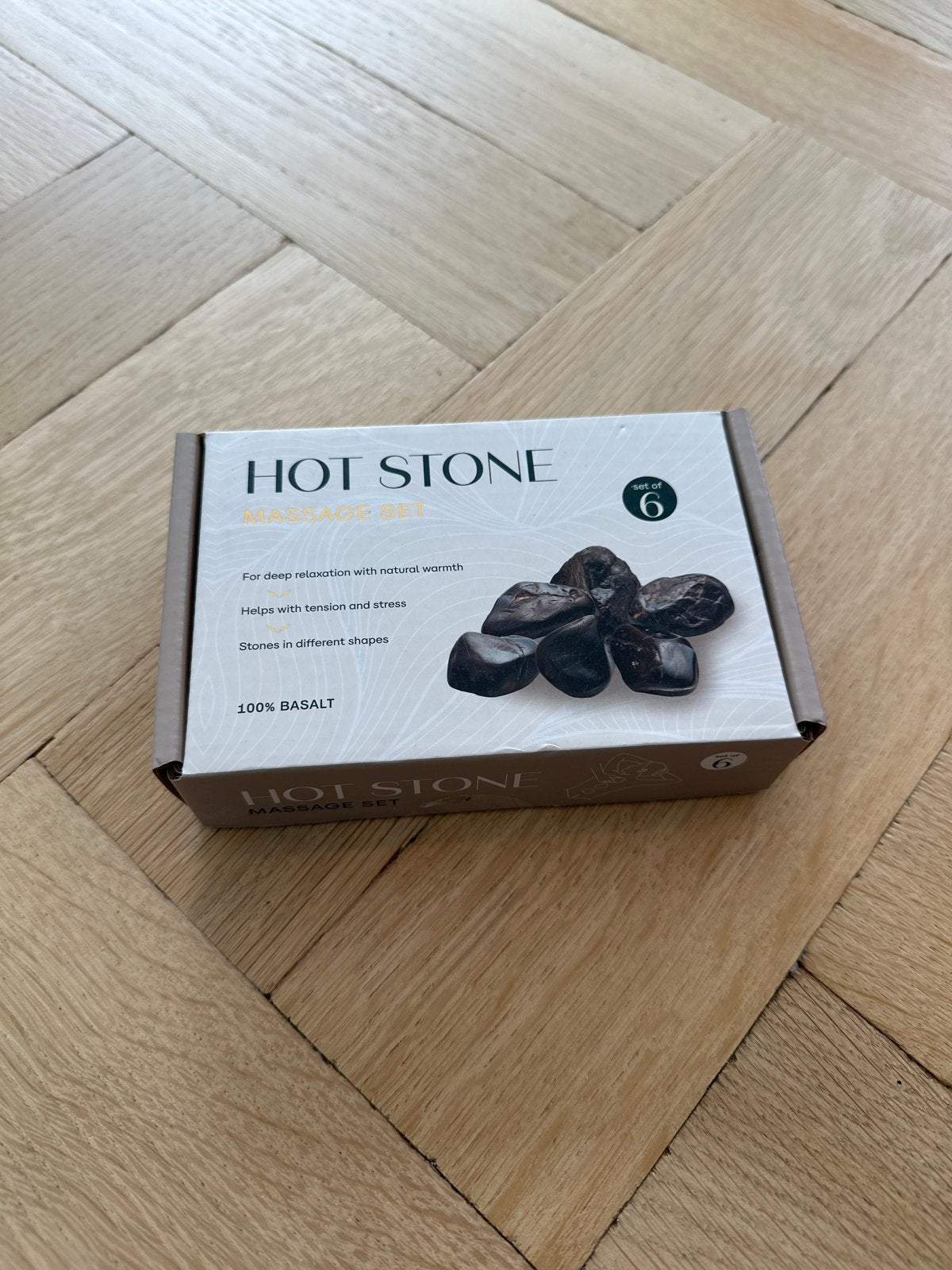 Hot Stone Massage Set - Ontspanning met Natuurlijke Warmte, Ophalen of Verzenden, Nieuw, Hotstone