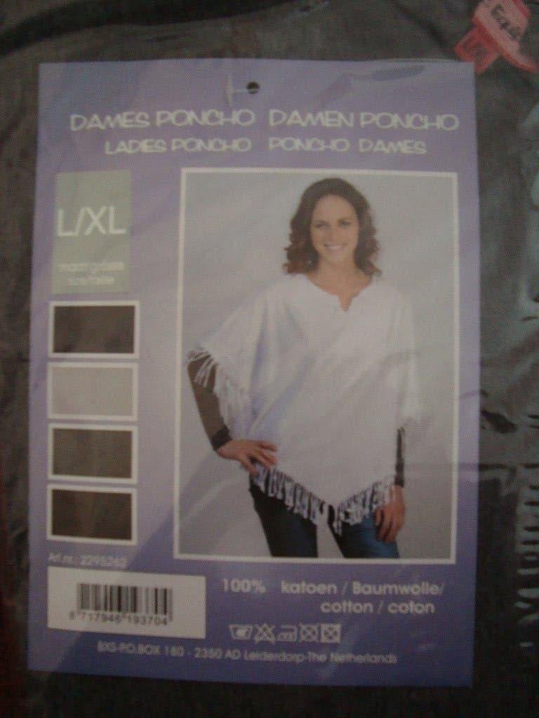 Poncho grijs nieuw, Ophalen of Verzenden, Nieuw, Maat 38/40 (M), Grijs