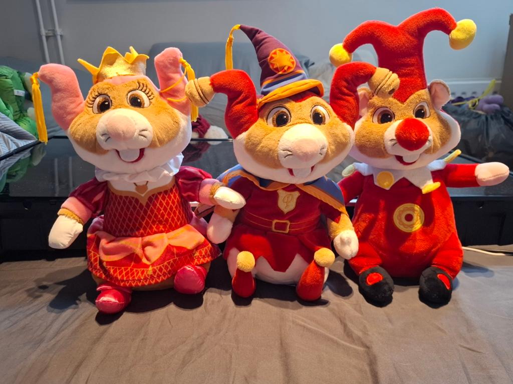Efteling Pardoes, Pardijn en Parkies knuffels, Overige merken, Overige typen, Ophalen of Verzenden, Zo goed als nieuw