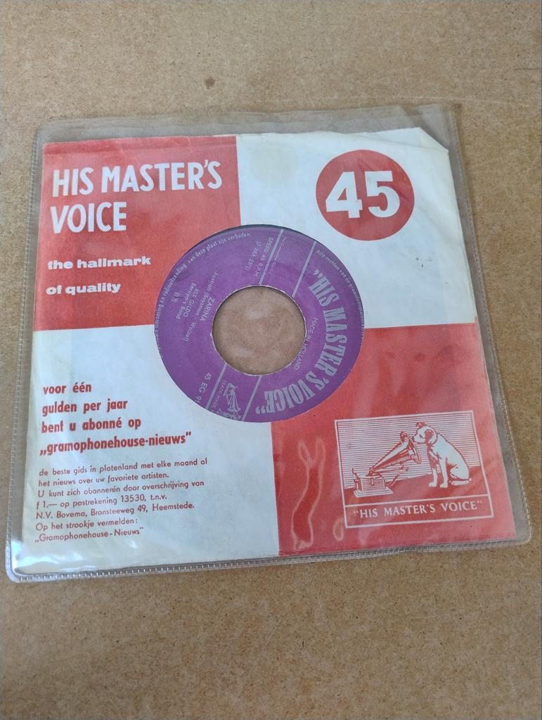 Zarina - His Master's Voice 45 toeren single, Gebruikt, Single, Voor 1960, Overige genres