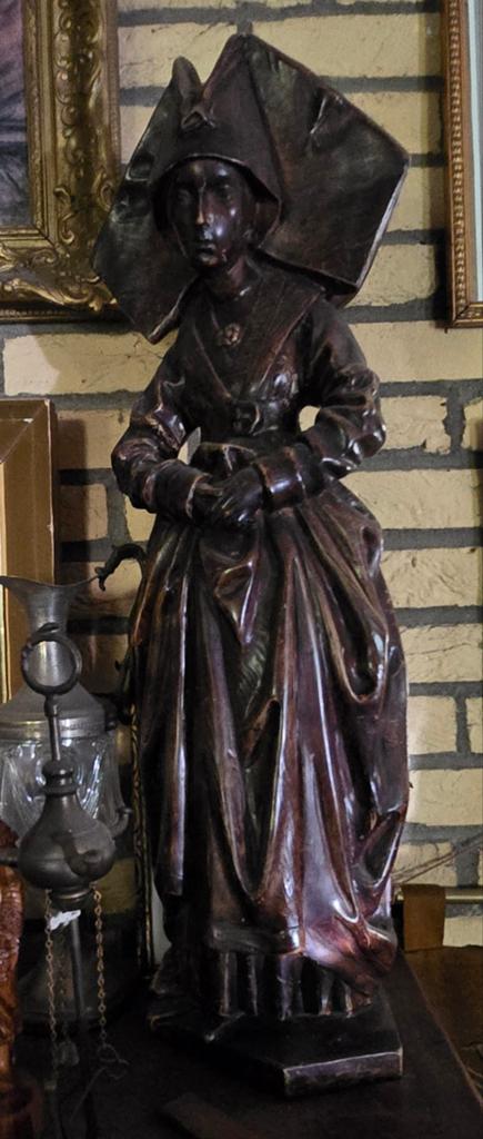 Beeld pleurant Isabella van Bourbon  (gips / terracotta), Antiek en Kunst, Ophalen