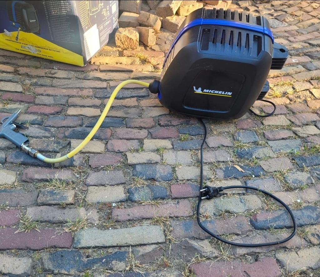 Compressor Michelin, Ophalen