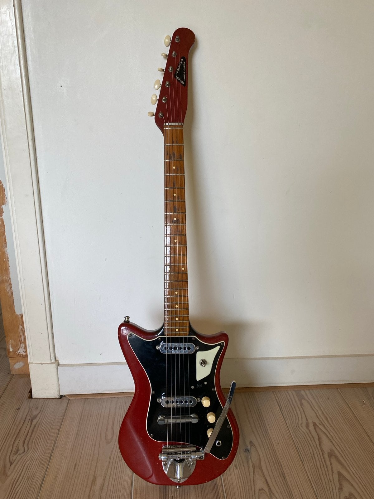 Burns Sonic Vintage begin jaren ‘60, Muziek en Instrumenten, Snaarinstrumenten | Gitaren | Elektrisch, Ophalen, Gebruikt, Solid body