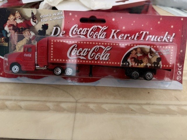22x Coca-Cola Kerst Truck - Nieuw in doos, Ophalen, Nieuw, Gebruiksvoorwerp