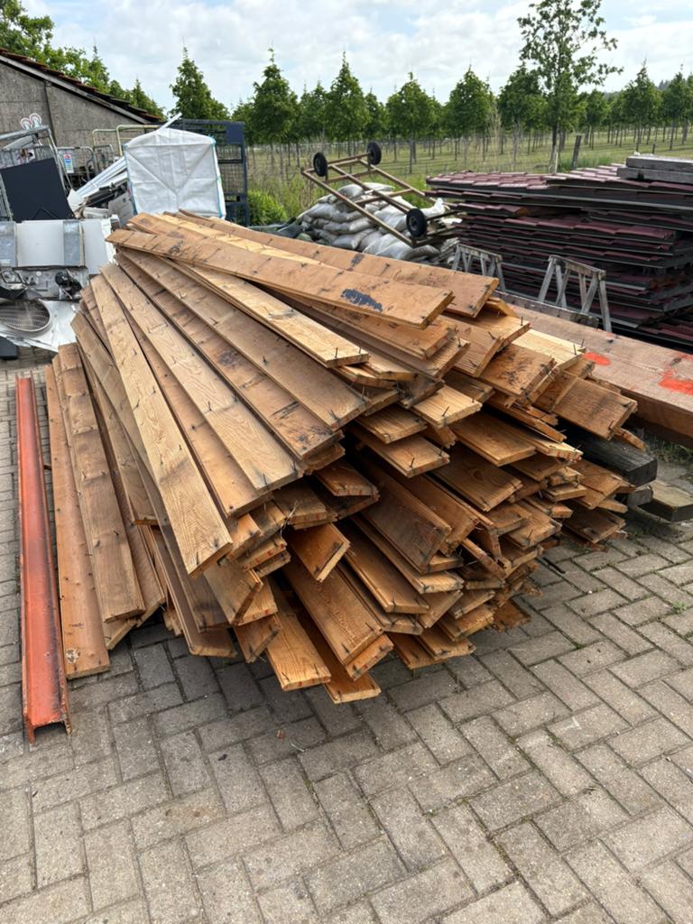Planken, Tuin en Terras, Palen, Balken en Planken, Ophalen, Zo goed als nieuw, 250 cm of meer, Planken