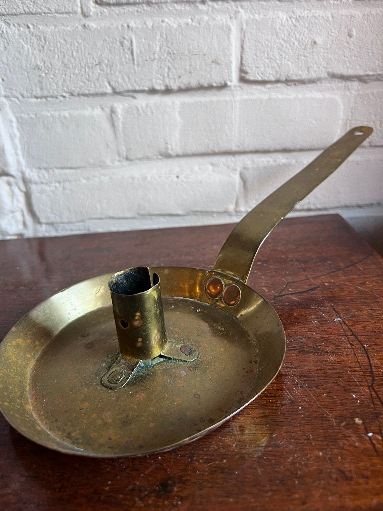 blaker met handgreep, messing en koper, Ophalen of Verzenden, Koper of Brons