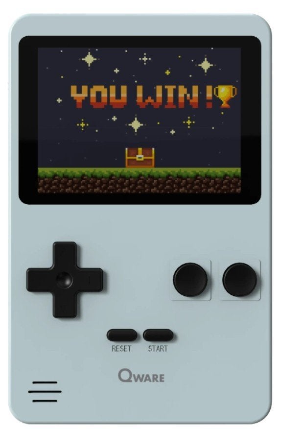 Qware Draagbare Retro Gaming Console - Nieuwstaat, Ophalen, Overige merken, Zo goed als nieuw