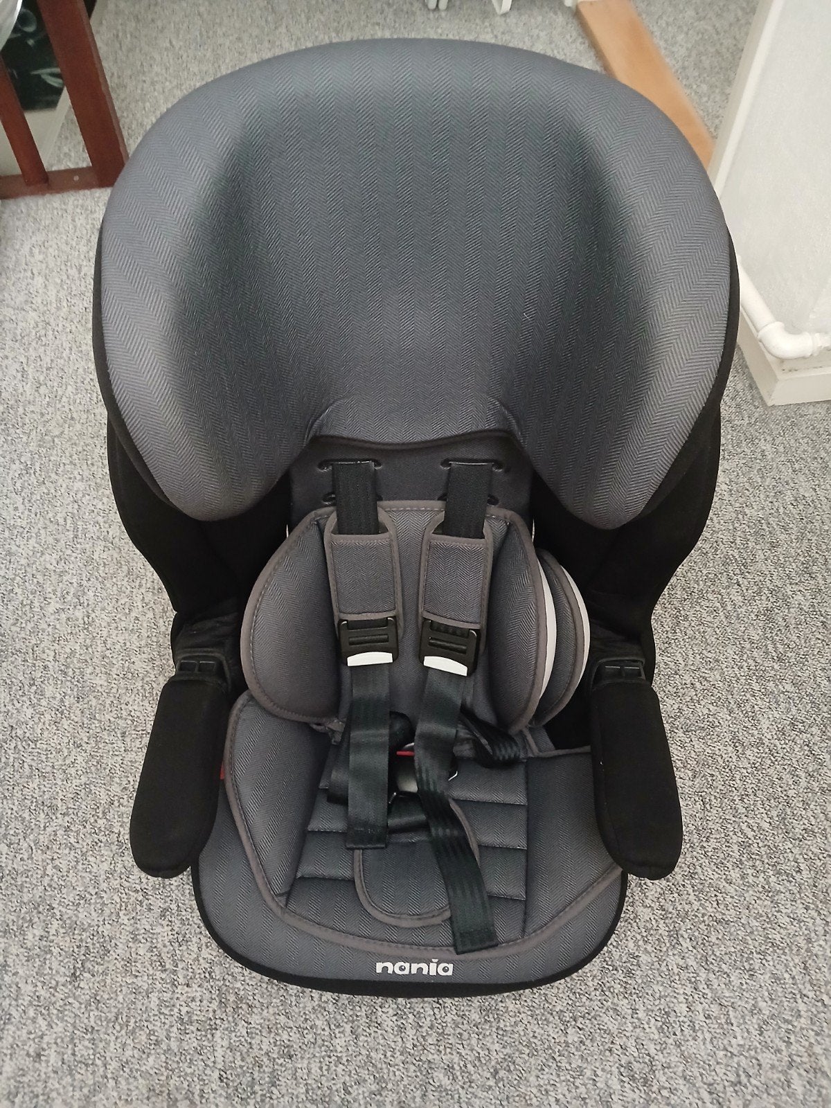 Nania autostoel voor kinderen, Autogordel, Zo goed als nieuw, 9 t/m 36 kg, Ophalen