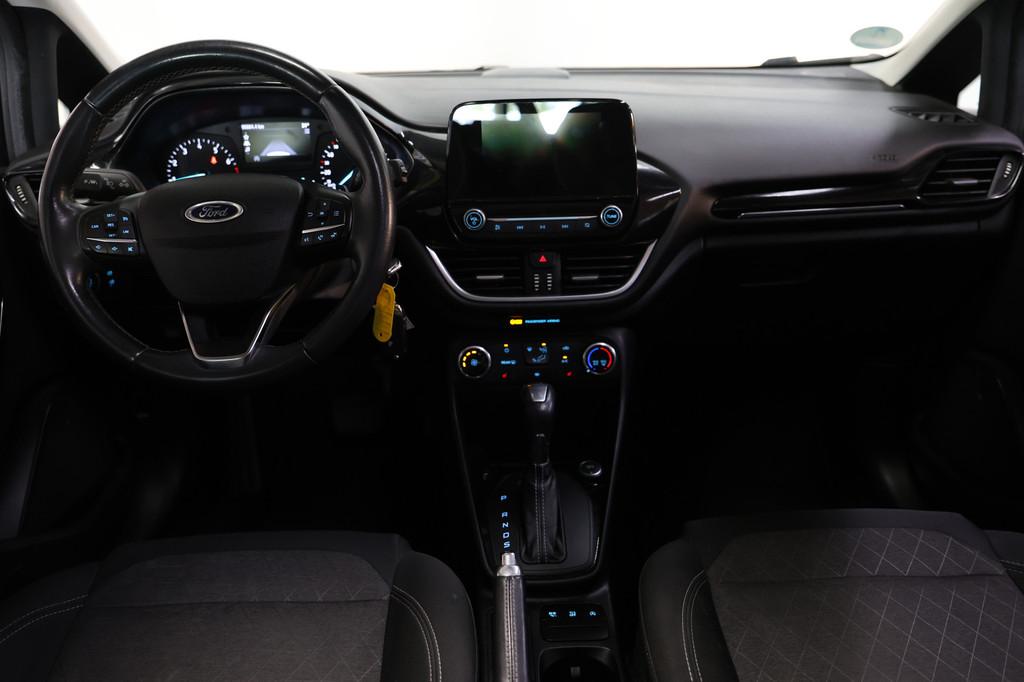 Ford Fiesta 1.0 EcoBoost ACTIVE X DUURSTE UITV AUTOMAAT PANO, Gebruikt, Zwart, Origineel Nederlands, Bedrijf