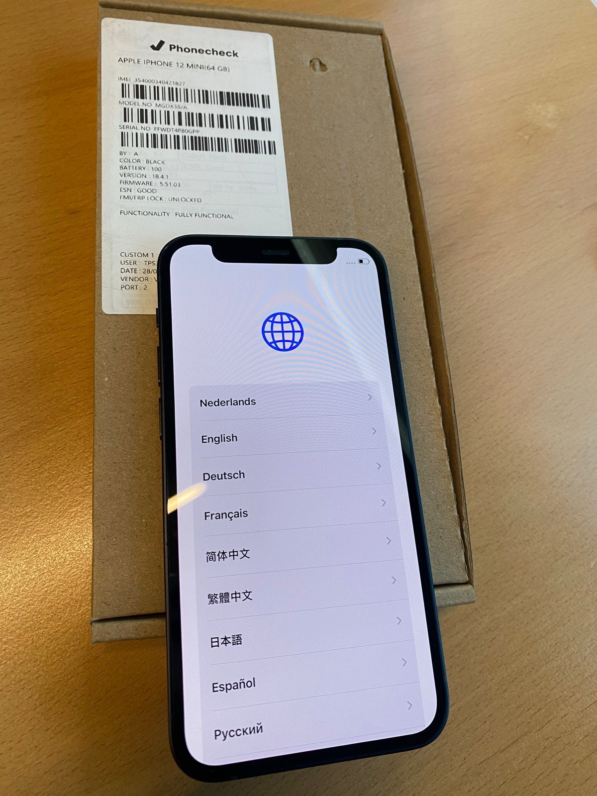 Refurbished iPhone 12 Mini 64GB Blauw - Als Nieuw, Refurbished, Ophalen of Verzenden, 64 GB, Blauw
