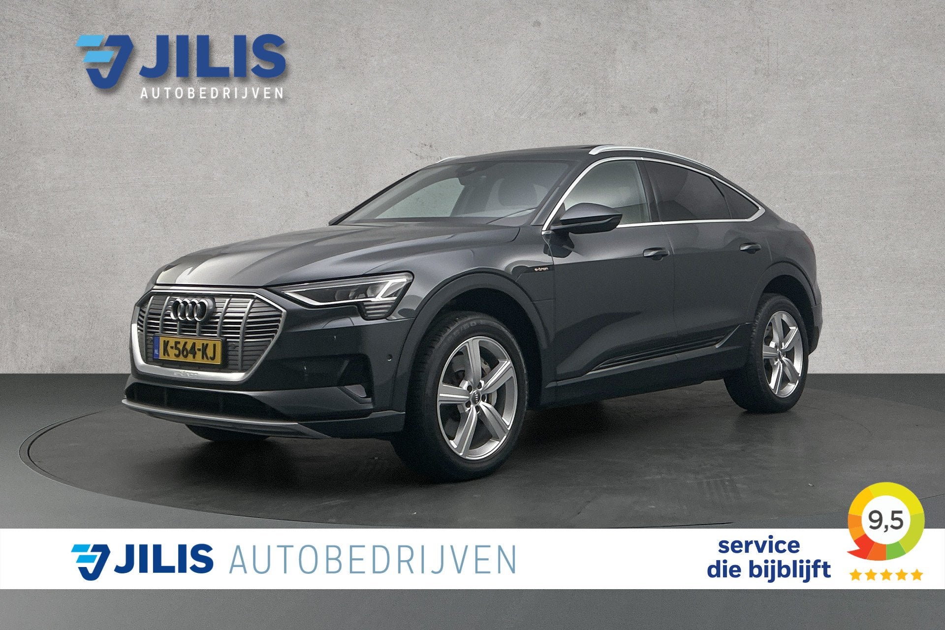 Audi e-tron Sportback 50 quattro S edition | Luchtvering | P, Auto's, Automaat, Leder en Stof, Origineel Nederlands, Vierwielaandrijving