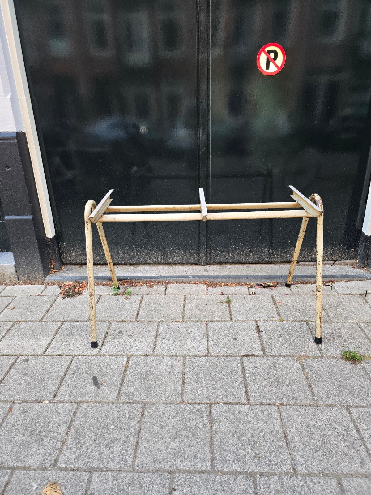 Industriële eettafel / werktafel, Ahmed, De Cirkel,  Gispen, Huis en Inrichting, Tafels | Eettafels, Ophalen, Industrieel, Vintage, Design