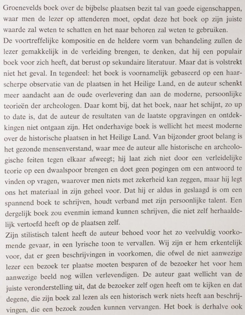 Bijbelse plaatsen (1968), Boeken, Verzenden, Gelezen