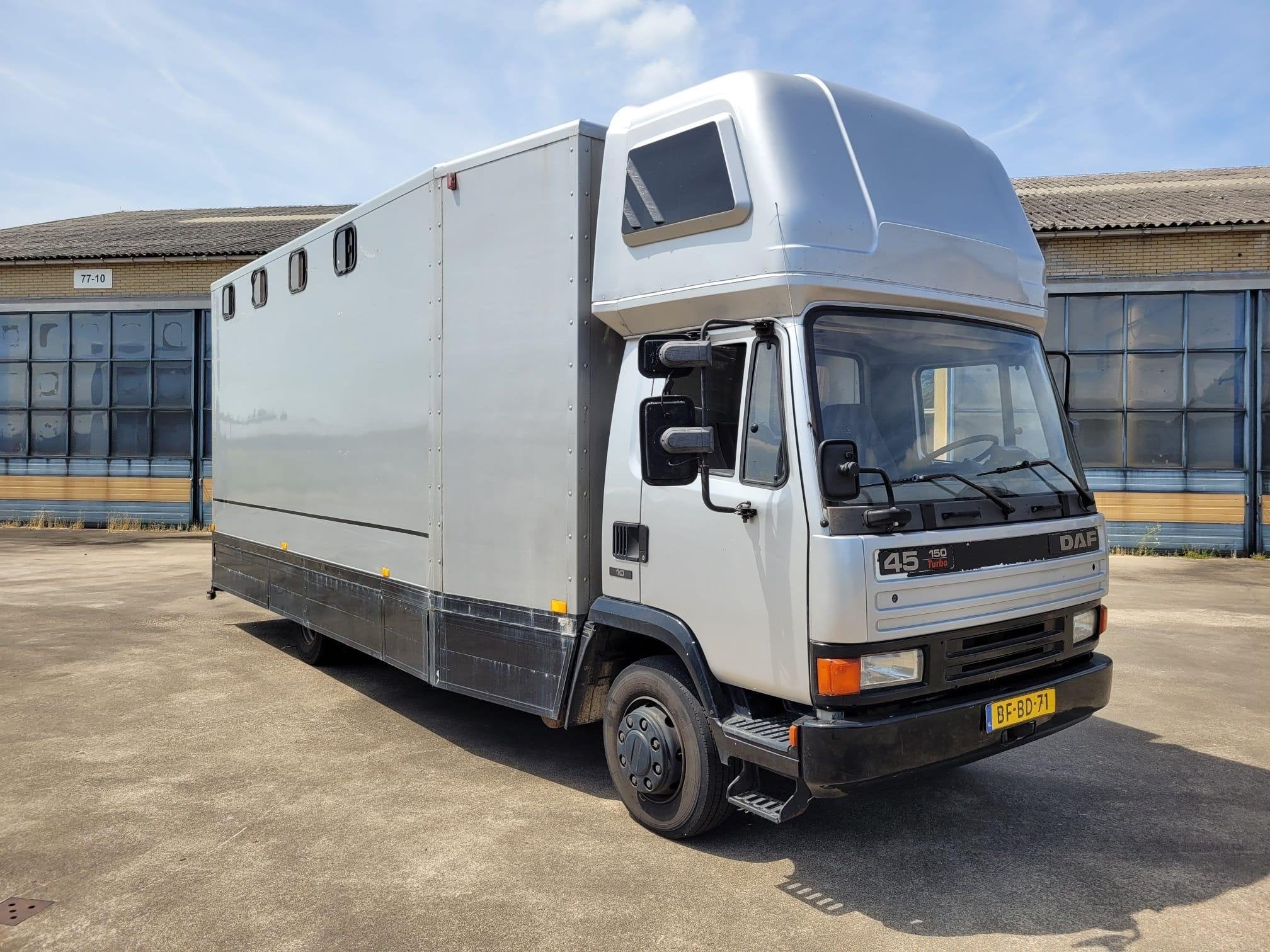 Daf Ae 45 Ae 45 Turbo 150 Paardenwagen, Stof, Bedrijf, Diesel, DAF