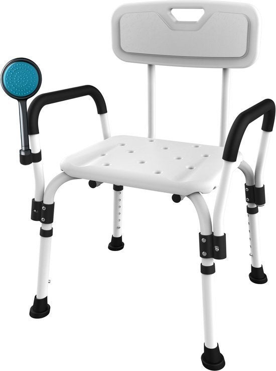 Douchestoel met rug- en armleuning - Nieuw, Overige typen, Nieuw, Minder dan 100 cm, 25 tot 50 cm