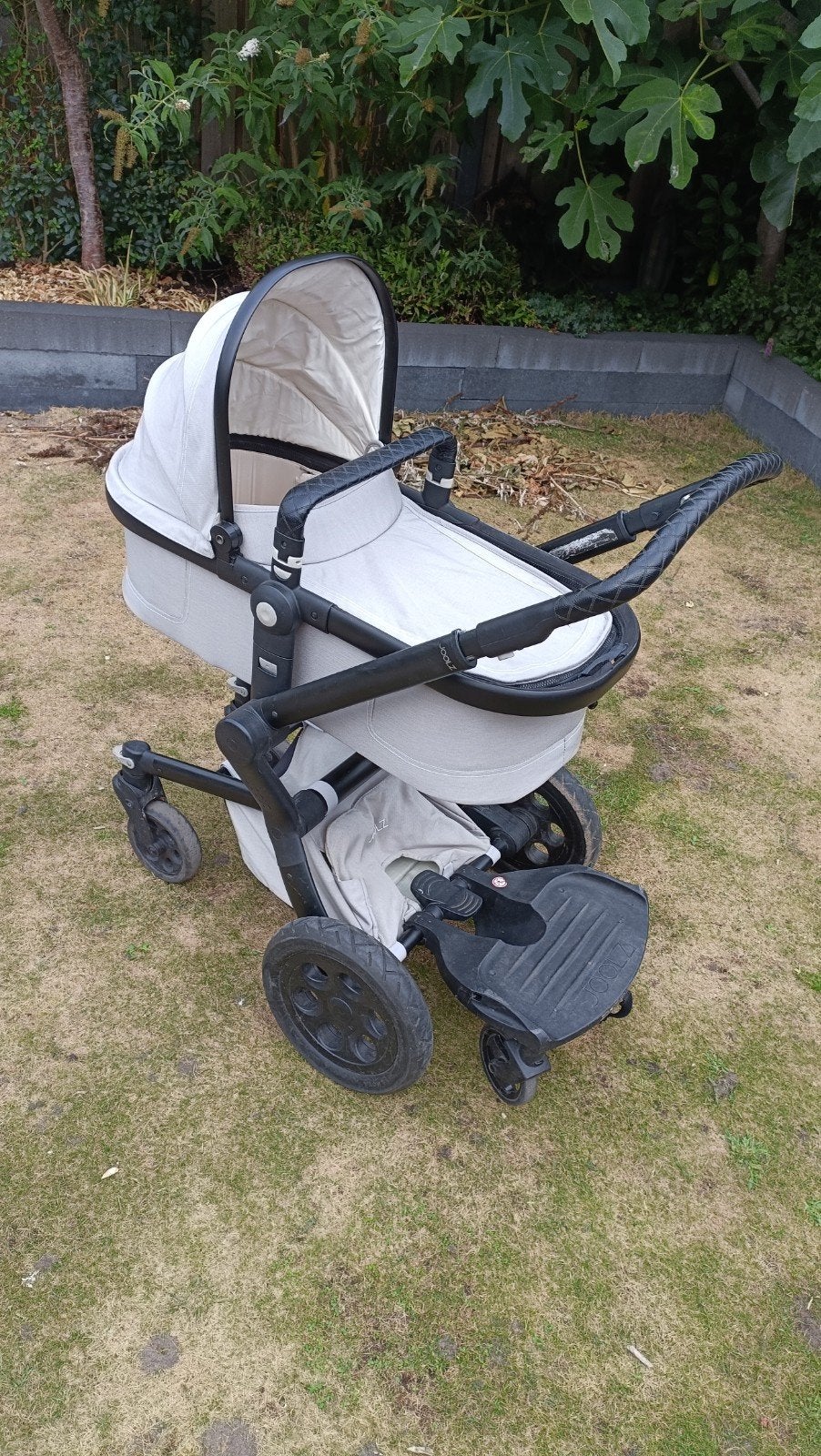 Joolz kinderwagen met reiswieg, zitje en maxi cosi adapter, Ophalen, Gebruikt, Overige merken, Verstelbare duwstang