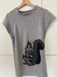 Schattig tuniek, shirt met angorawol van Elsy mt.152/158, Meisje, Ophalen of Verzenden, Zo goed als nieuw, Elsy girl