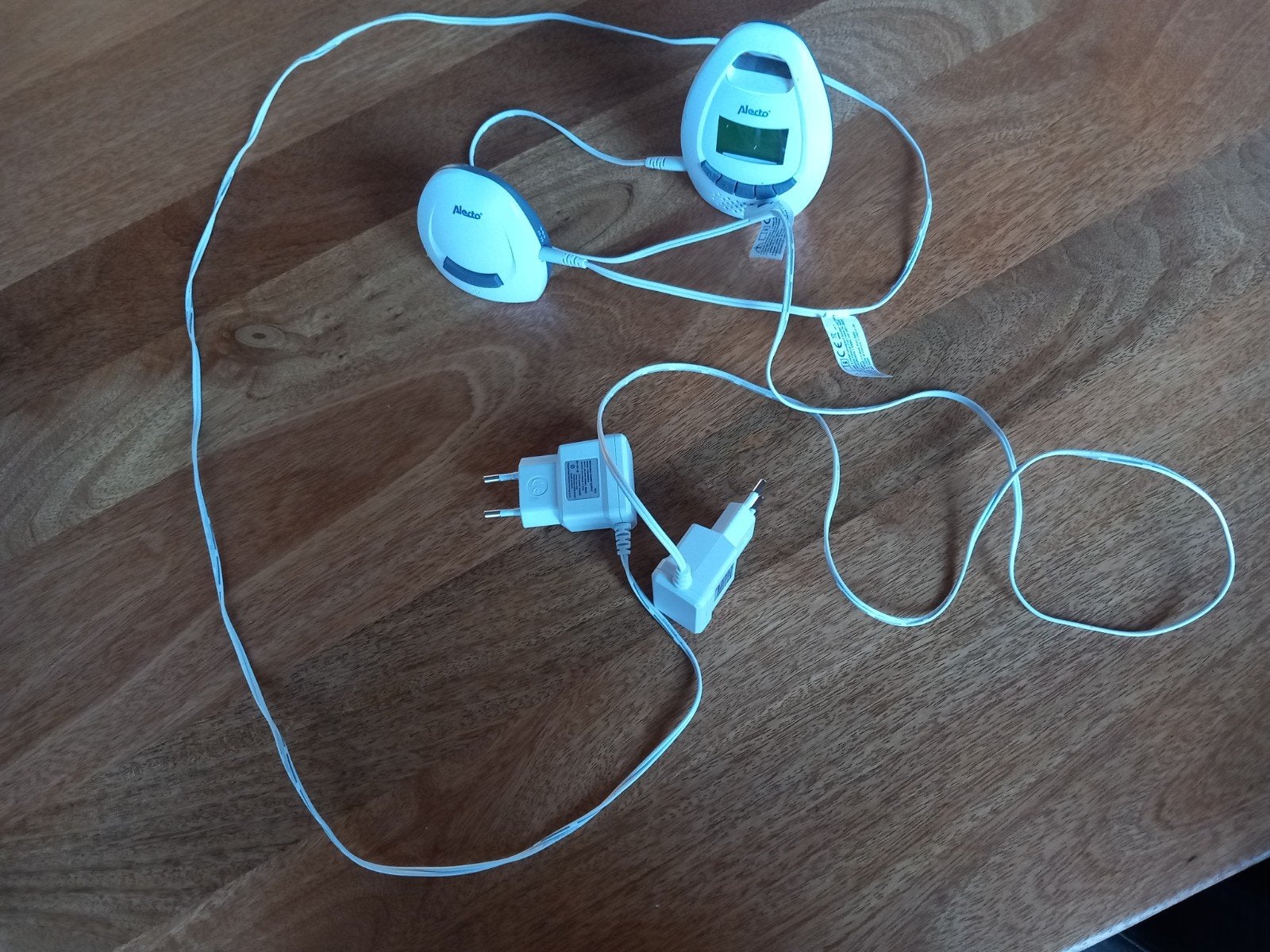 Alecto Babyfoon met Hoofdtelefoon en Opladers, Ophalen of Verzenden, Gebruikt, 250 meter of meer
