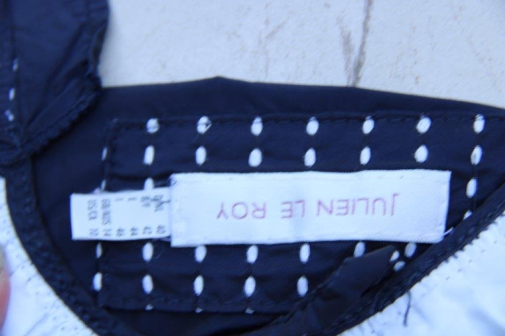 Jasje donkerblauw/ offwhite Julien le Roy mt 40 Vaste prijs, Kleding | Dames, Maat 38/40 (M), Blauw, Ophalen of Verzenden, Zo goed als nieuw