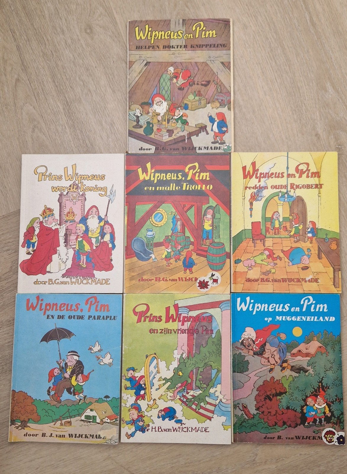 Wipneus en Pim Boeken Collectie (7 stuks), Boeken, Kinderboeken | Jeugd | onder 10 jaar, Gelezen, Sprookjes, Ophalen of Verzenden