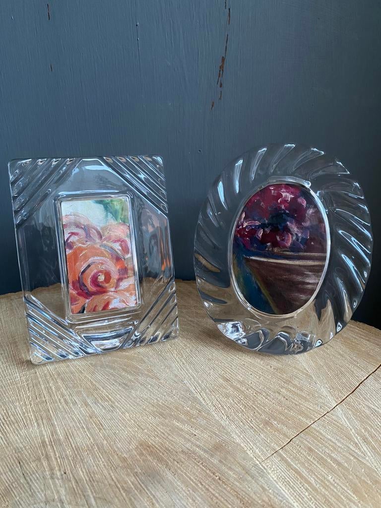 Walther Glas - Vintage persglas fotolijstjes!, Ophalen of Verzenden