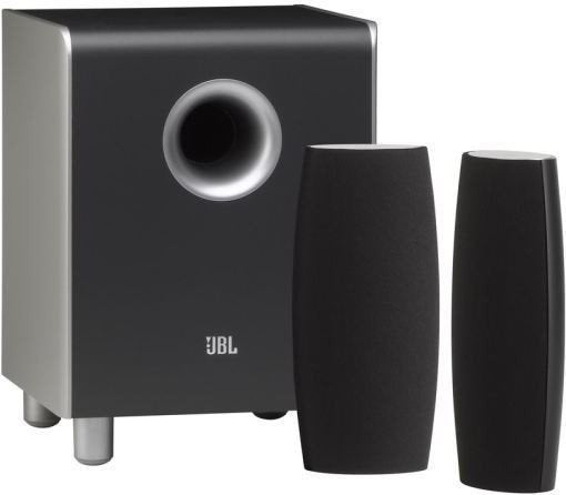 JBL 2.1 Speakerset met Subwoofer en Satellietspeakers, Audio, Tv en Foto, Luidsprekers, Ophalen, Gebruikt, Inclusief kabels, JBL