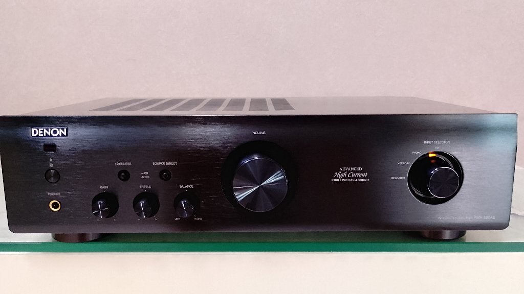 Denon PMA-520AE Stereo Versterker (Premium Black), Ophalen of Verzenden, 120 watt of meer, Denon