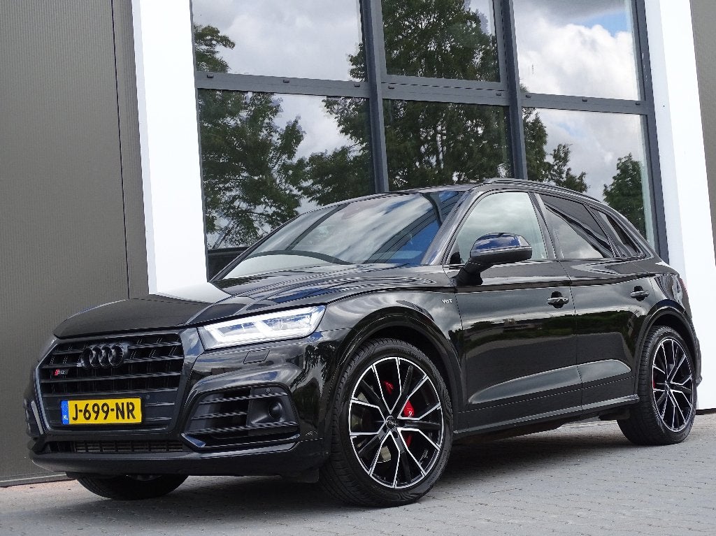 Audi SQ5 3.0 Tfsi Quattro 354pk l Nieuw model l Black optic, Automaat, 2995 cc, Q5, Zwart