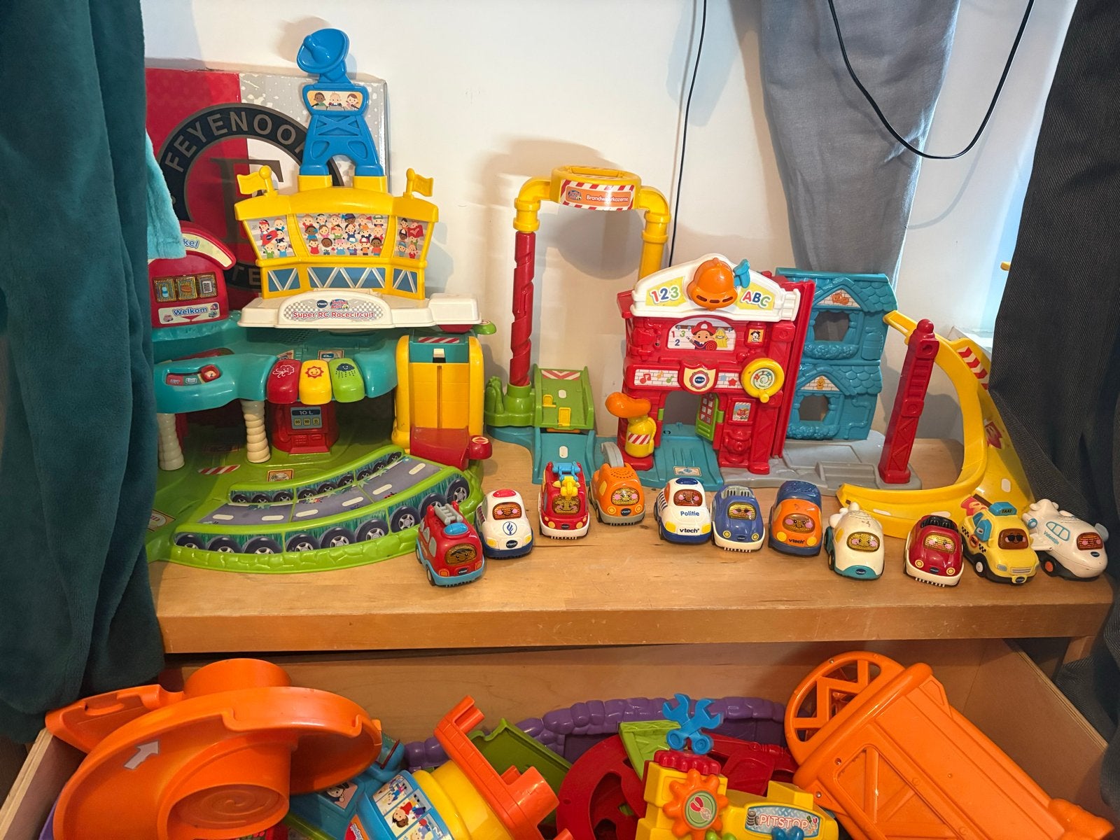 Grote VTech Toet Toet Auto's collectie, Ophalen, Gebruikt, 6 maanden tot 2 jaar