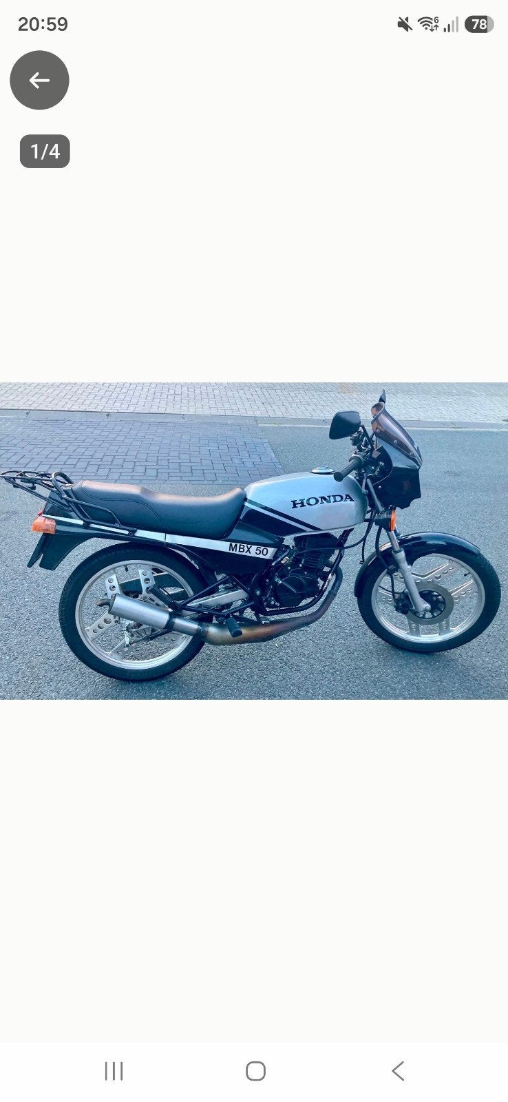 honda mbx 50 uitlaat gezocht, Ophalen, Gebruikt, Uitlaat, Honda mt mtx mb mtx mb mbx nsr ns1