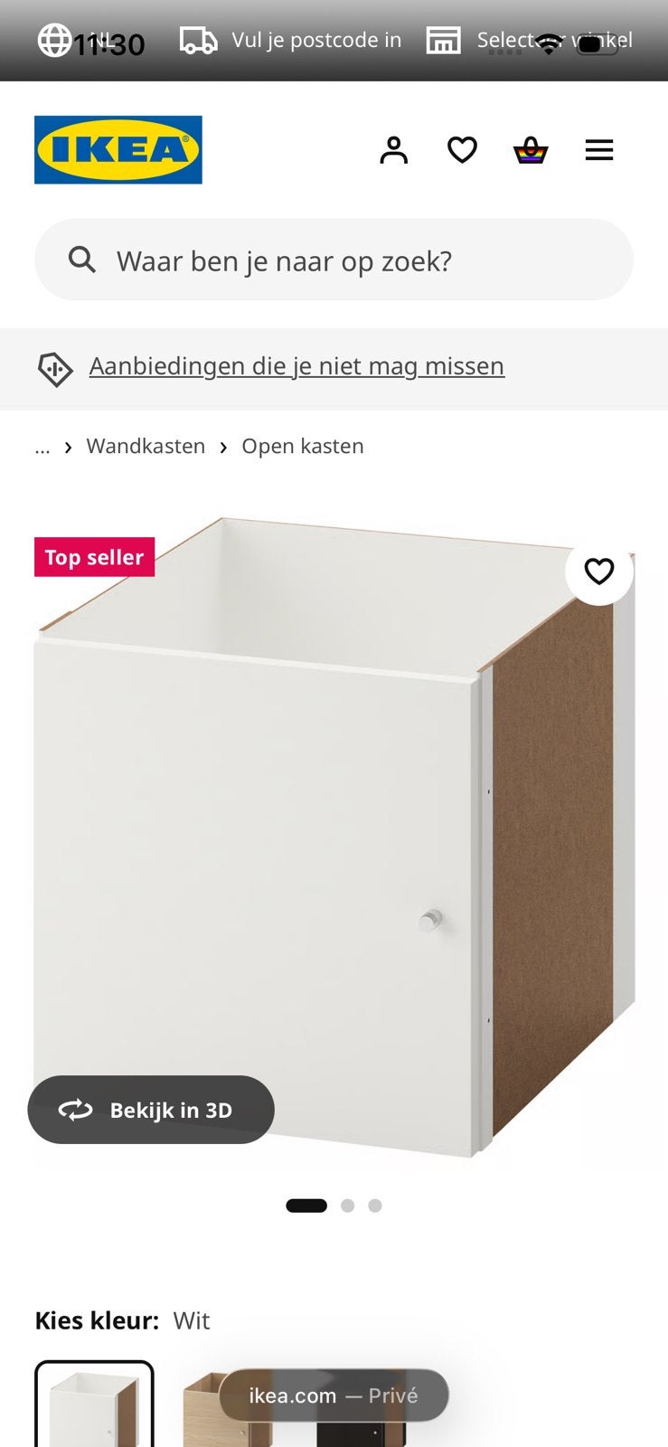 Ikea kallax deurtjes / groene lades, Ophalen of Verzenden, Zo goed als nieuw
