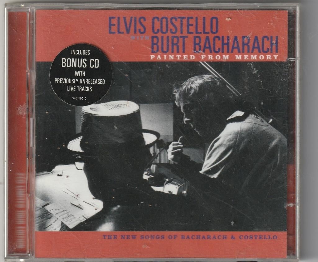 Elvis Costello & Burt Bacharach - Painted from memory, Cd's en Dvd's, Cd's | Pop, Gebruikt, Ophalen of Verzenden
