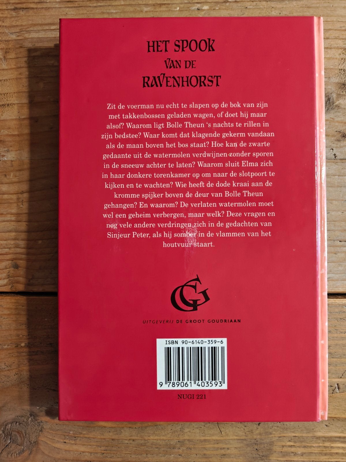 Het spook van de Ravenhorst., Ophalen of Verzenden, Gelezen, Fictie algemeen
