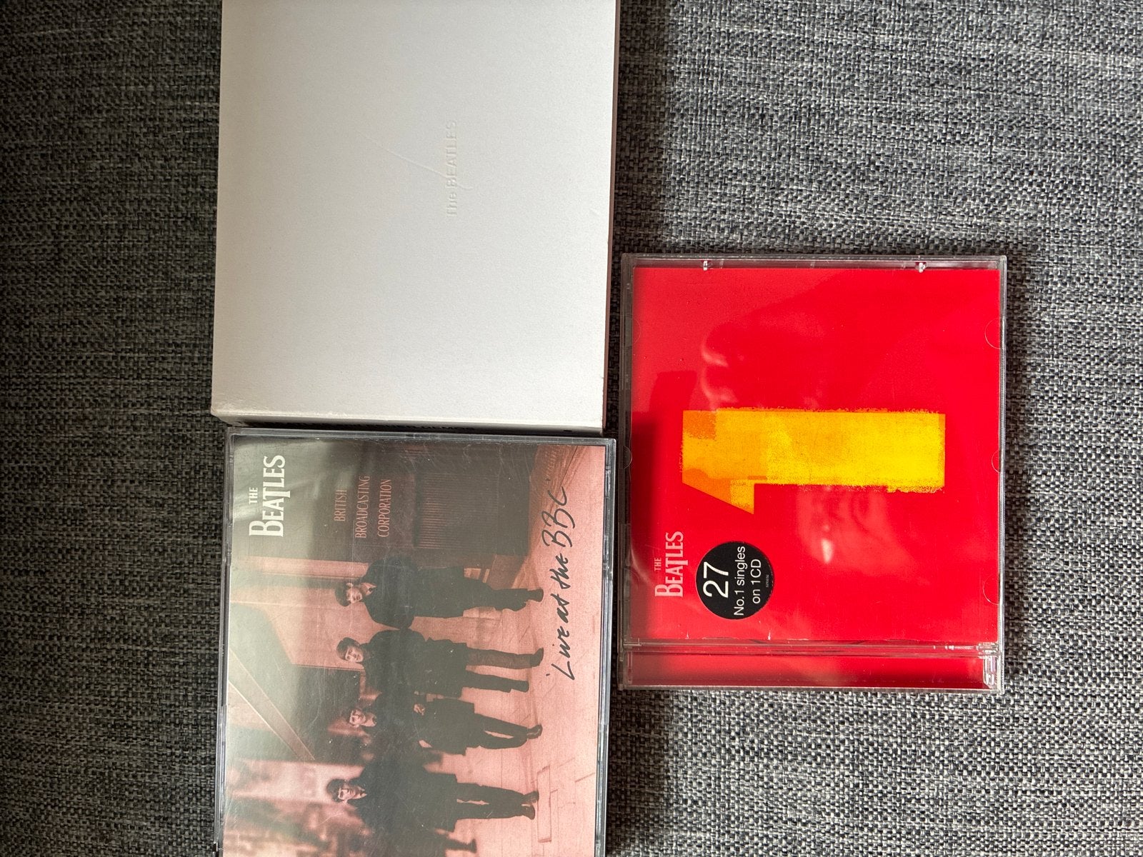 The Beatles CD-collectie: 3 albums, Gebruikt, Pop, Ophalen of Verzenden, Inclusief doosje