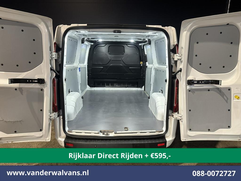 Ford Transit Custom 2.0 TDCI L2H1 Euro6 *Rijklaar Direct Rij, Auto's, Voorwielaandrijving, USB, 4 cilinders, 2800 kg