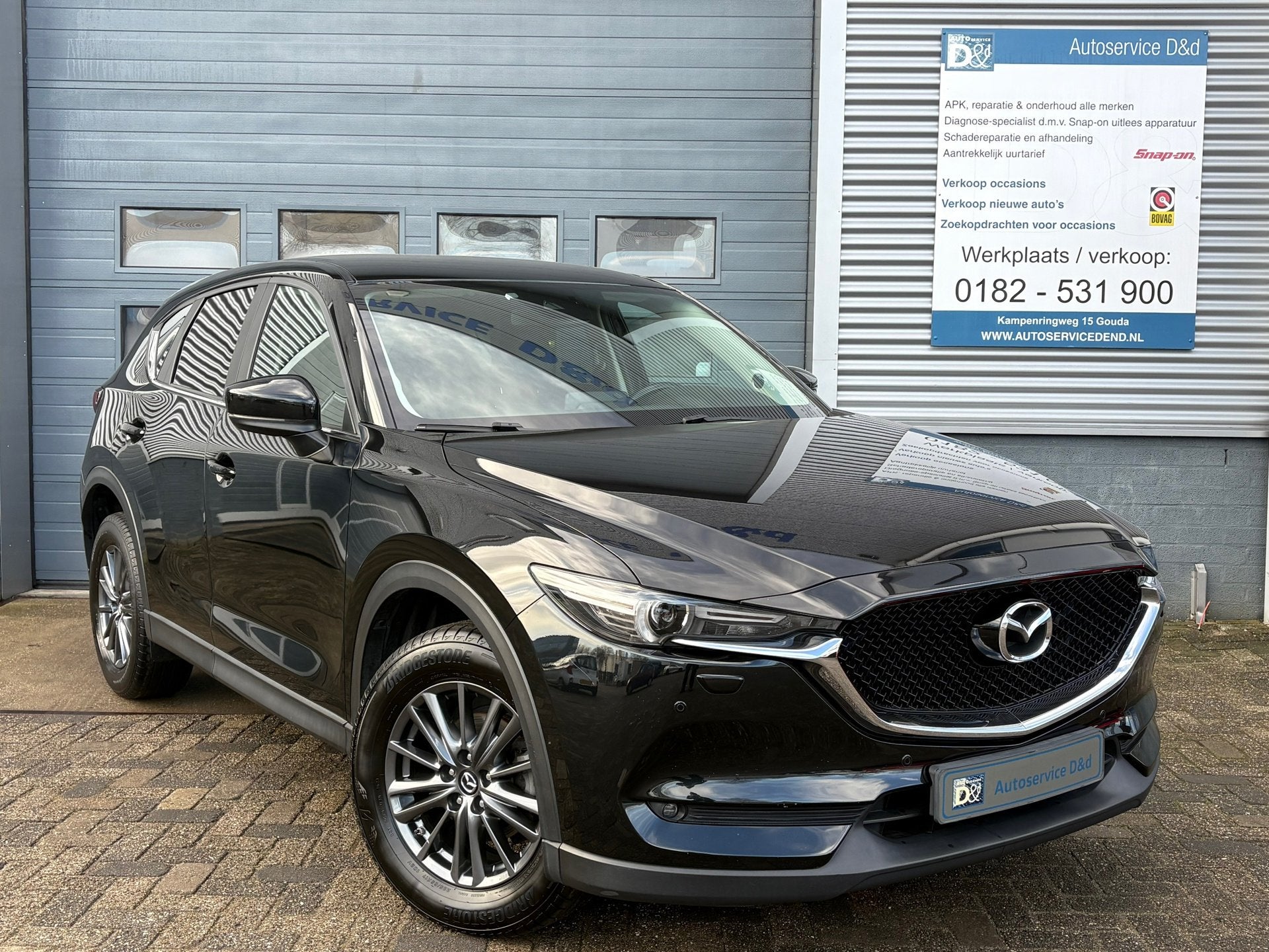 Mazda CX-5 2.0 SkyActiv-G 165 Skylease GT 2017|NAP|Carplay|T, Auto's, 1998 cc, 4 cilinders, 715 kg, Zwart
